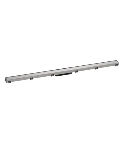 Hansgrohe-HG-RainDrain-Match-Duschrinne-1200-mm-mit-hoehenverstellbaren-Rahmen-BST-56042800 gallery number 1